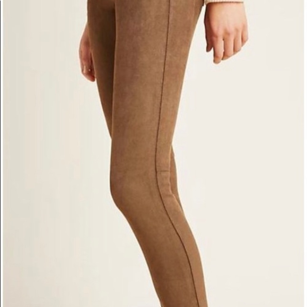 Sanctuary x Anthropologie Mona Suede Jeggings - Picture 5 of 6